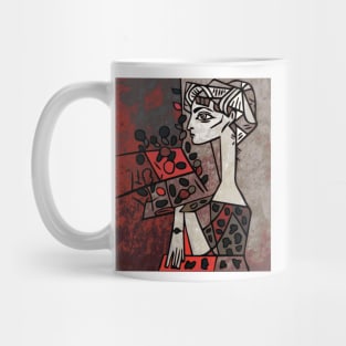 portrait cubism Mug